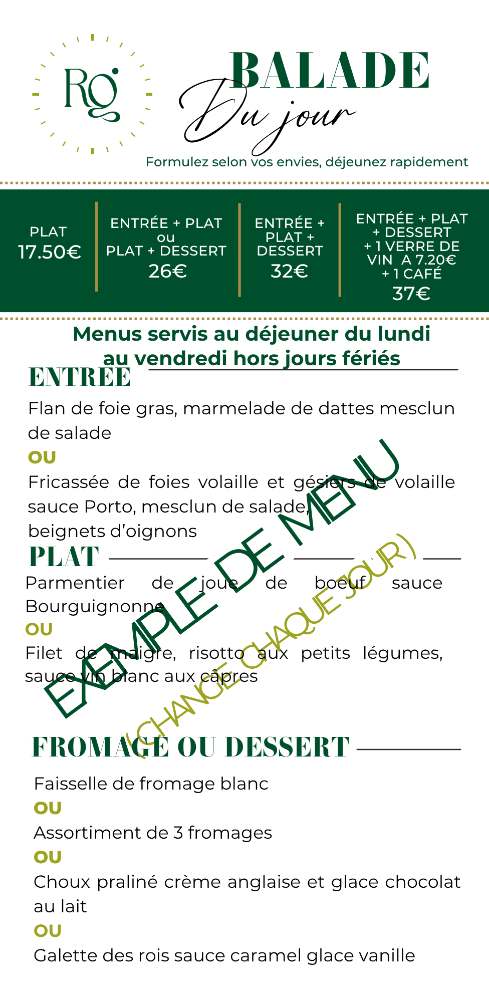 La balade du jour internet